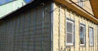Утепление домов ППУ в Шарыпово | ППуШрп – от 782 руб. за м²